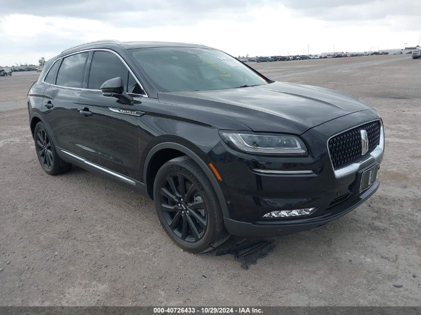 2021 Lincoln Nautilus Reserve VIN: 2LMPJ8KPXMBL08060 Lot: 40726433