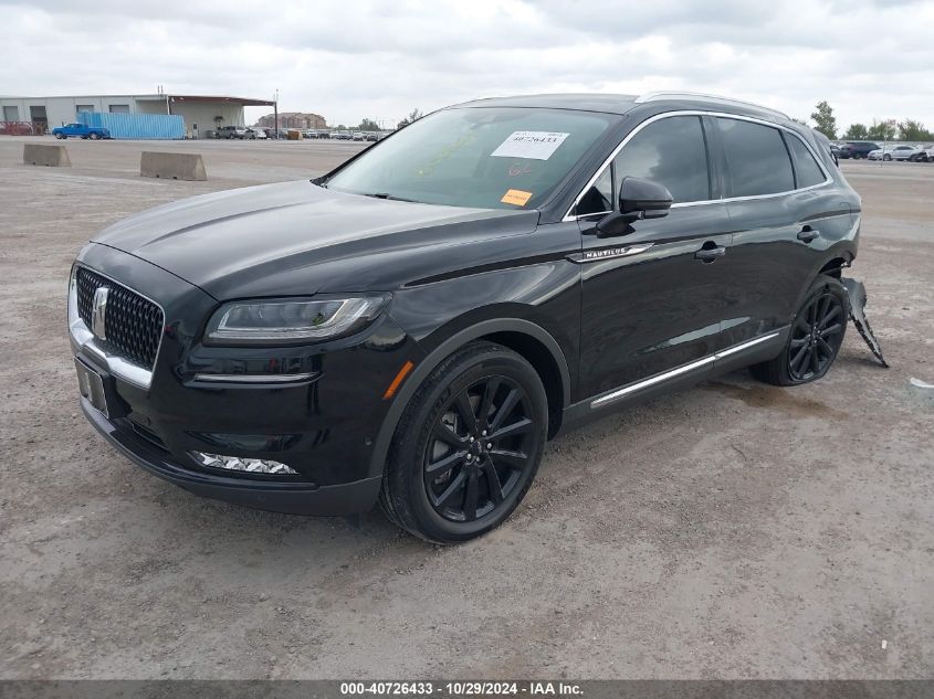 2021 Lincoln Nautilus Reserve VIN: 2LMPJ8KPXMBL08060 Lot: 40726433