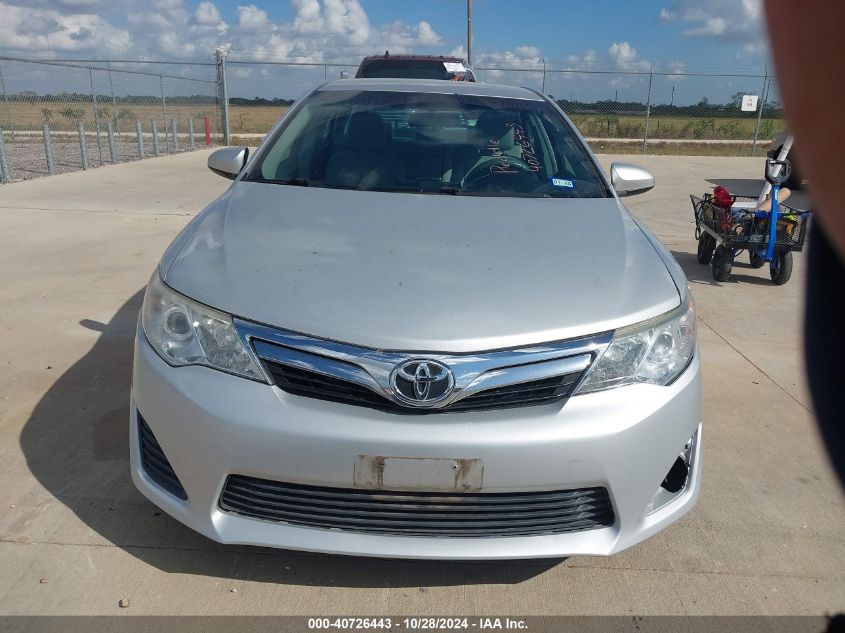 2012 Toyota Camry Le VIN: 4T4BF1FK7CR195857 Lot: 40726443