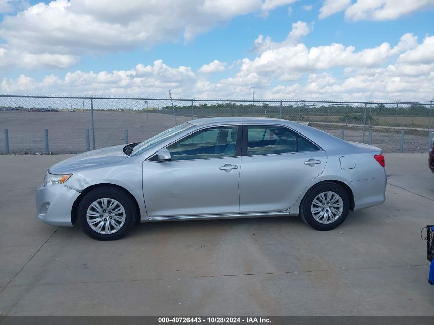 2012 Toyota Camry Le VIN: 4T4BF1FK7CR195857 Lot: 40726443