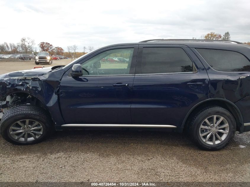 2018 Dodge Durango Sxt Awd VIN: 1C4RDJAGXJC150565 Lot: 40726454