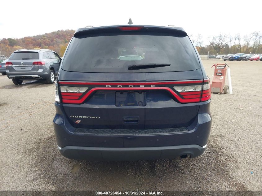 2018 Dodge Durango Sxt Awd VIN: 1C4RDJAGXJC150565 Lot: 40726454