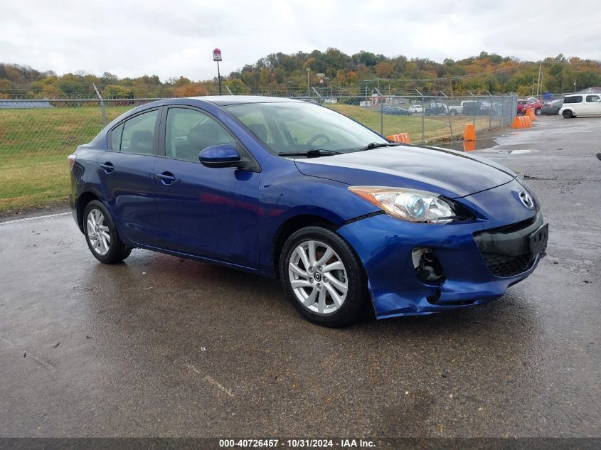 2013 MAZDA MAZDA3 I TOURING - JM1BL1V71D1719575