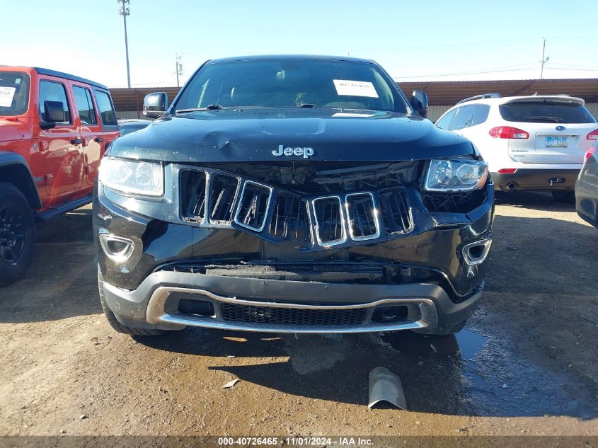 2014 Jeep Grand Cherokee Limited VIN: 1C4RJFBG4EC535291 Lot: 40726465