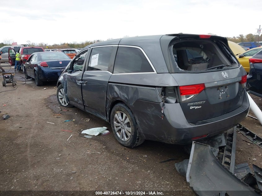 2014 HONDA ODYSSEY EX-L - 5FNRL5H68EB045913