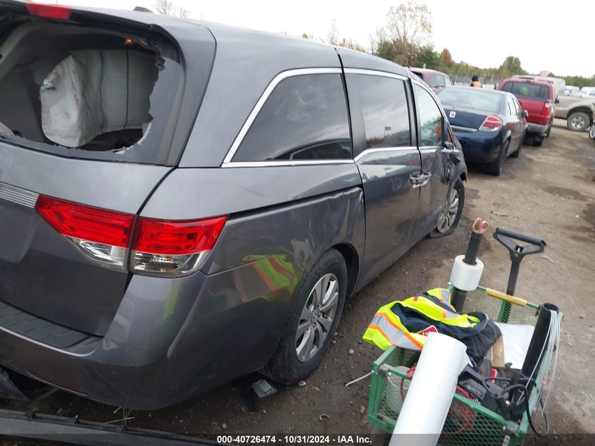2014 HONDA ODYSSEY EX-L - 5FNRL5H68EB045913