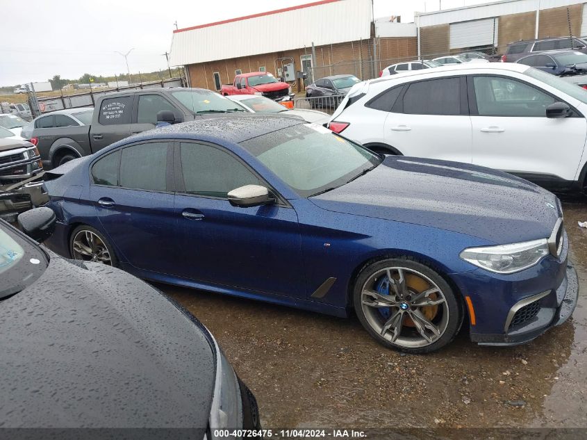 2018 BMW M550I xDrive VIN: WBAJB9C56JB049488 Lot: 40726475