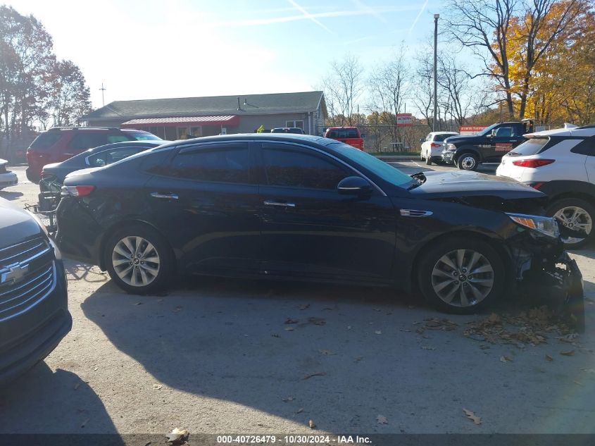 2018 Kia Optima Ex VIN: 5XXGU4L35JG210352 Lot: 40726479