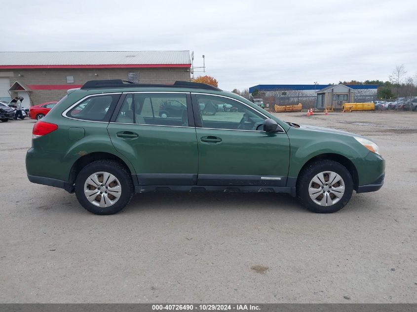 2010 Subaru Outback 2.5I VIN: 4S4BRBAC9A3351133 Lot: 40726490