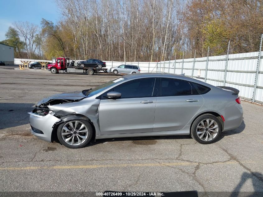 2015 Chrysler 200 S VIN: 1C3CCCDG9FN522929 Lot: 40726499