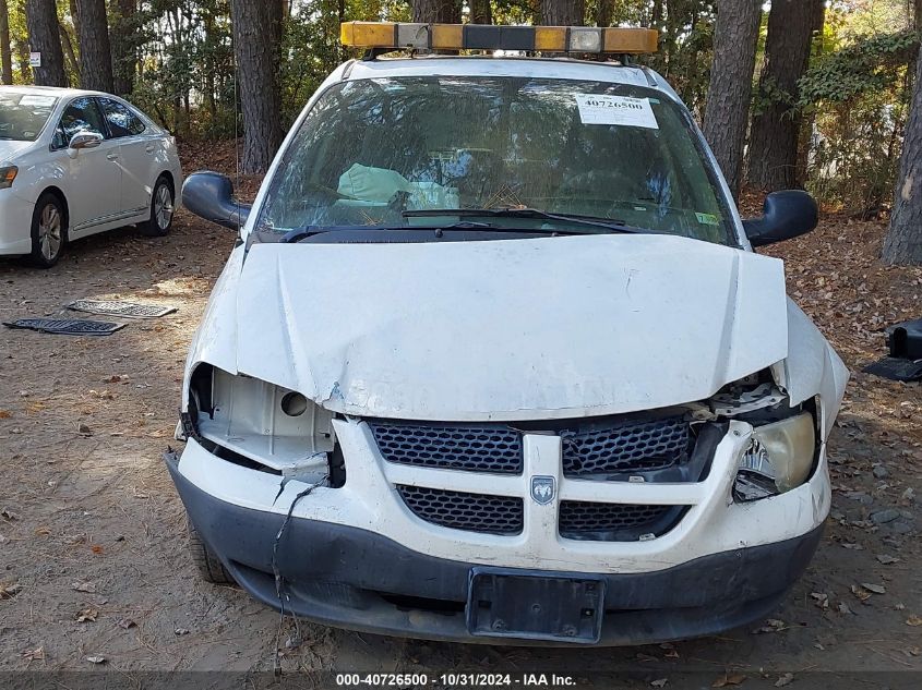 2003 Dodge Caravan Se VIN: 1D4GP25373B254230 Lot: 40726500