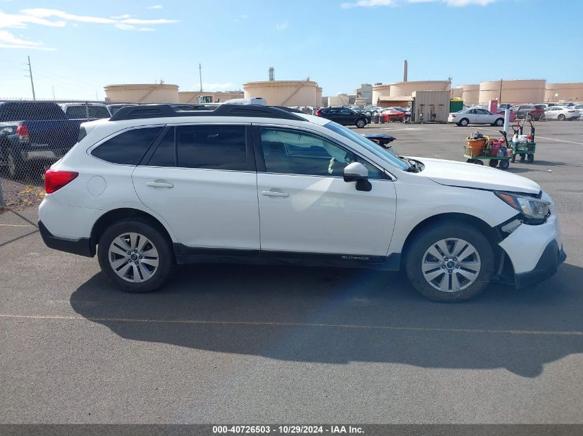 2019 Subaru Outback 2.5I Premium VIN: 4S4BSAFC5K3389256 Lot: 40726503