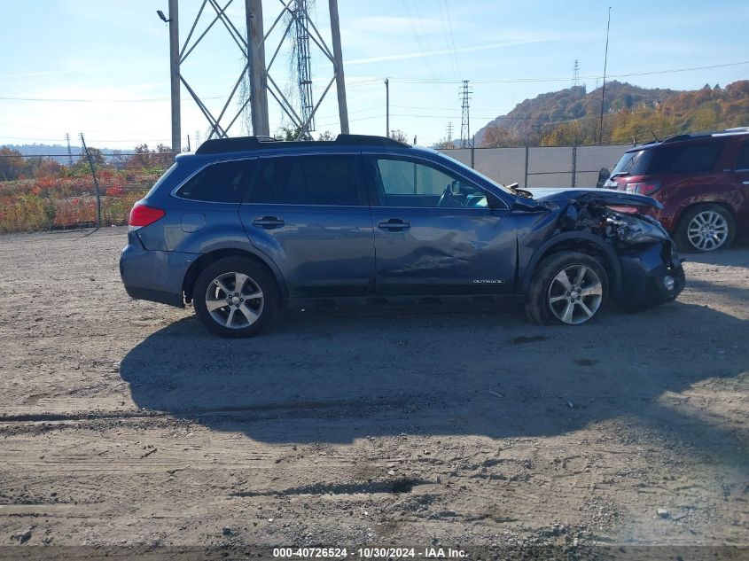 2014 Subaru Outback 2.5I Limited VIN: 4S4BRBNC1E3245131 Lot: 40726524