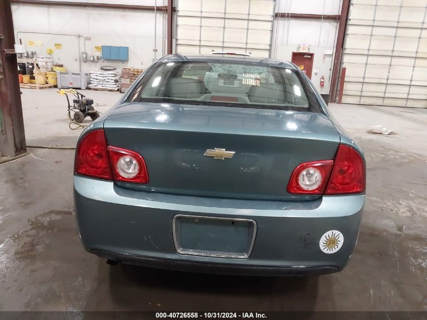 2009 Chevrolet Malibu Ls VIN: 1G1ZG57B89F115293 Lot: 40726558