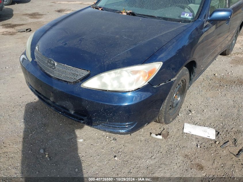 2004 Toyota Camry Le VIN: 4T1BE32K74U296381 Lot: 40726580