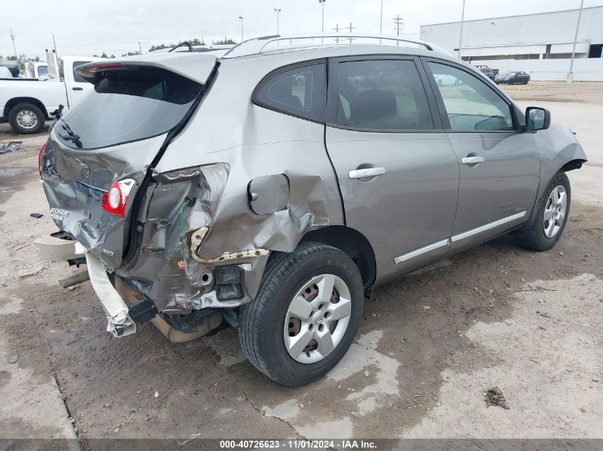 2014 Nissan Rogue Select S VIN: JN8AS5MV7EW710703 Lot: 40726623