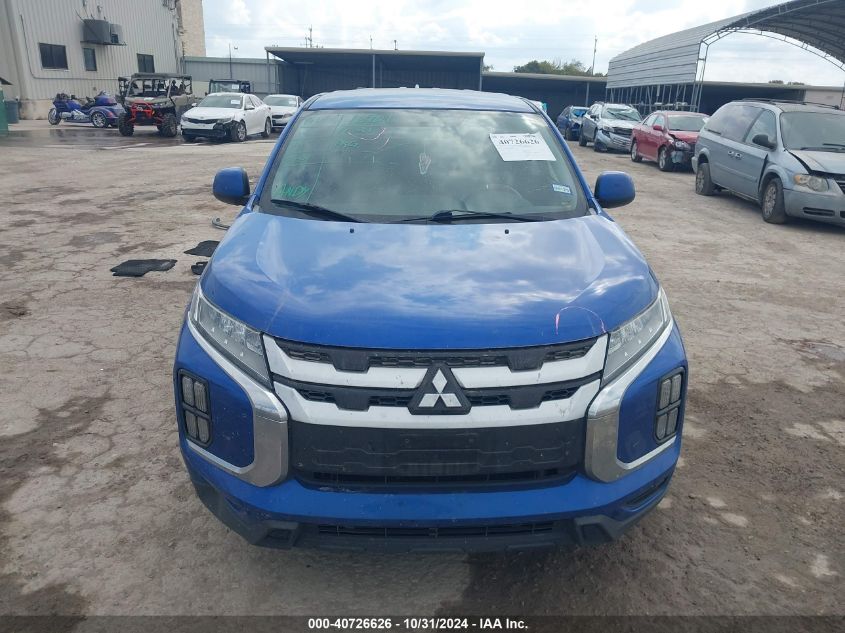 2020 Mitsubishi Outlander Sport 2.0 Es VIN: JA4AP3AU1LU027671 Lot: 40726626