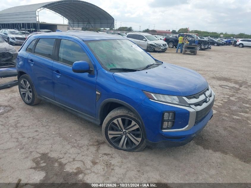 2020 Mitsubishi Outlander Sport 2.0 Es VIN: JA4AP3AU1LU027671 Lot: 40726626