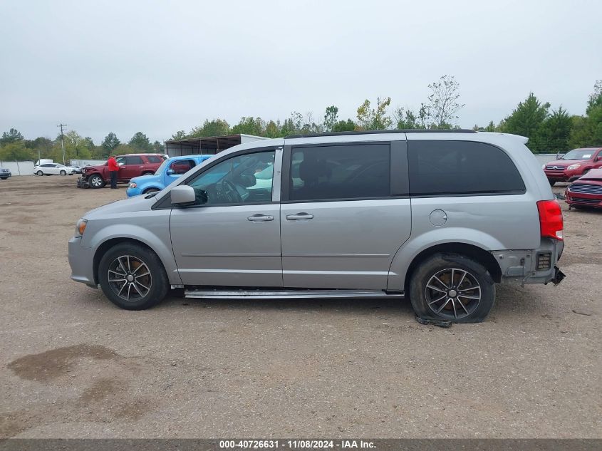 2016 Dodge Grand Caravan R/T VIN: 2C4RDGEG3GR242873 Lot: 40726631