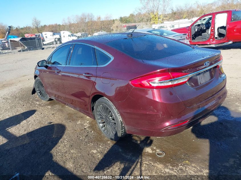 VIN 3FA6P0HD4HR166844 2017 Ford Fusion, SE no.3