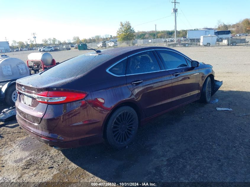 VIN 3FA6P0HD4HR166844 2017 Ford Fusion, SE no.4