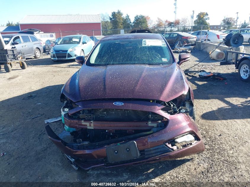 2017 Ford Fusion Se VIN: 3FA6P0HD4HR166844 Lot: 40726632