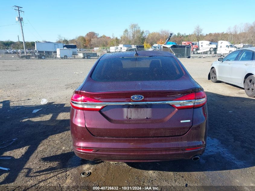 2017 Ford Fusion Se VIN: 3FA6P0HD4HR166844 Lot: 40726632