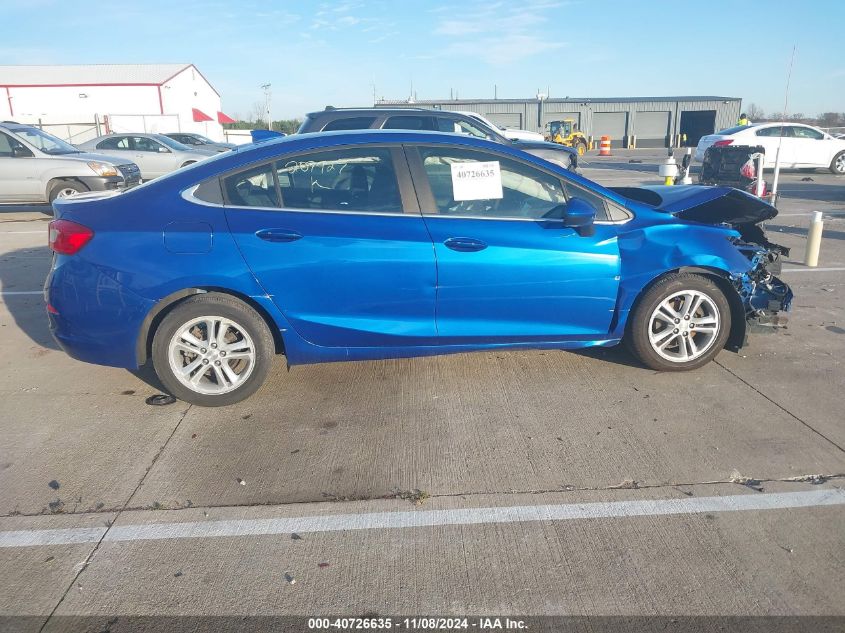 2018 Chevrolet Cruze Lt Auto VIN: 1G1BE5SM3J7207927 Lot: 40726635