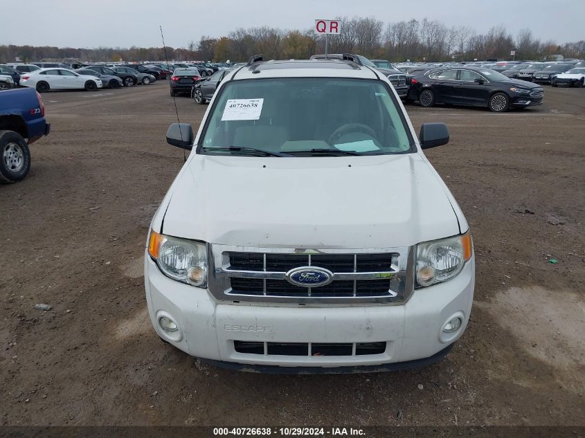 2010 Ford Escape Xlt VIN: 1FMCU0D77AKD00404 Lot: 40726638