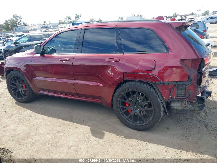 2017 Jeep Grand Cherokee Srt VIN: 1C4RJFDJ2HC760015 Lot: 40726643