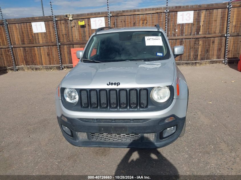 2018 Jeep Renegade Altitude Fwd VIN: ZACCJABB3JPH62362 Lot: 40726663