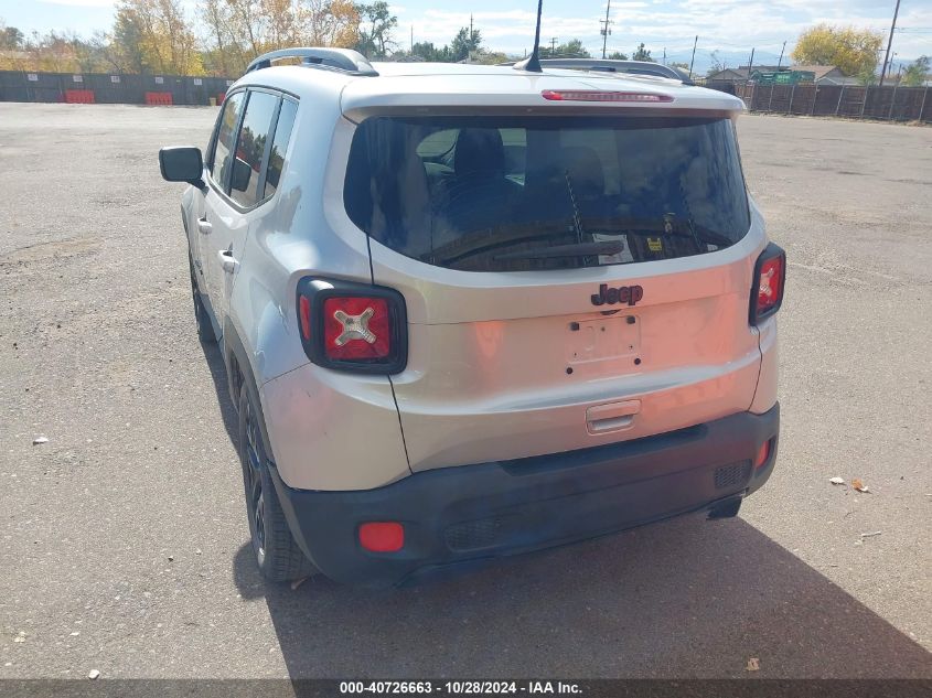 2018 Jeep Renegade Altitude Fwd VIN: ZACCJABB3JPH62362 Lot: 40726663