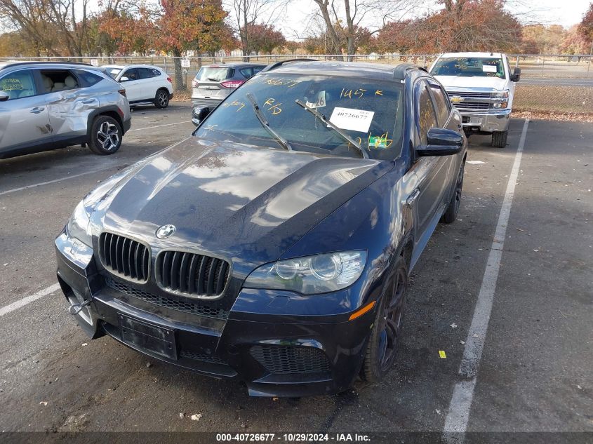 2012 BMW X6 M VIN: 5YMGZ0C51CLK14825 Lot: 40726677