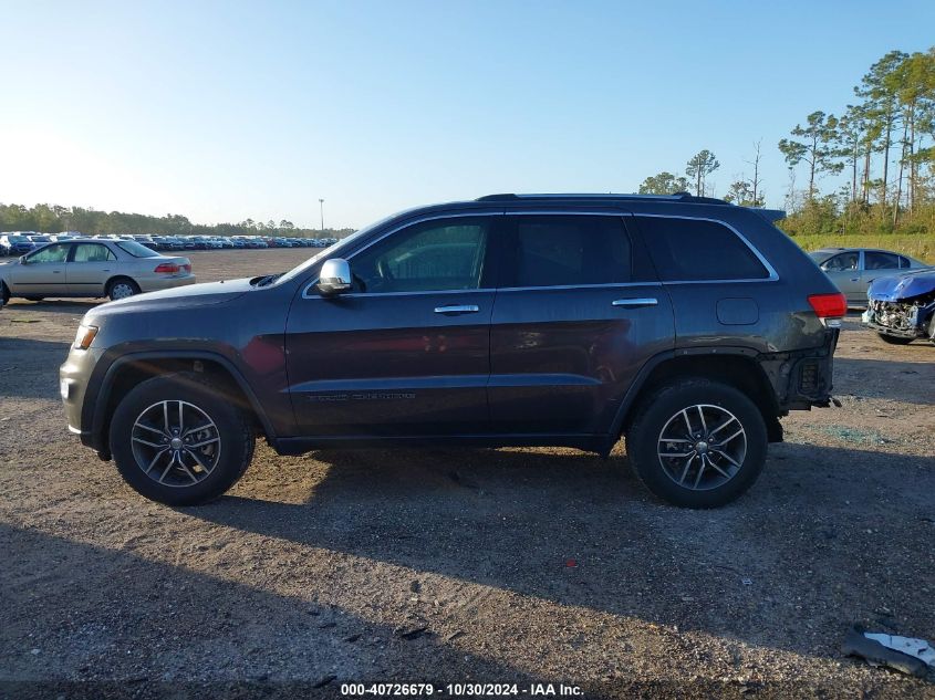 2017 Jeep Grand Cherokee Limited 4X4 VIN: 1C4RJFBG0HC848598 Lot: 40726679