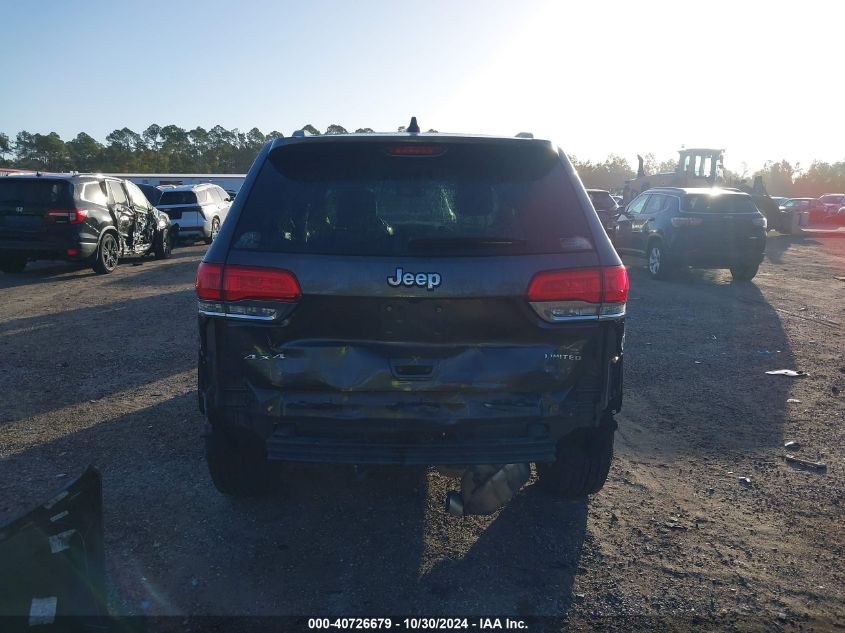 2017 Jeep Grand Cherokee Limited 4X4 VIN: 1C4RJFBG0HC848598 Lot: 40726679