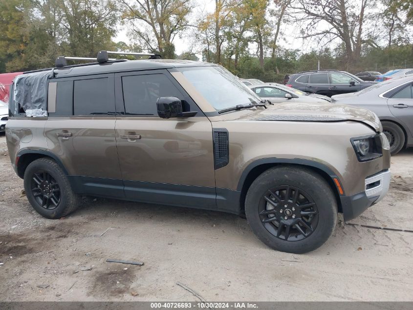 2022 Land Rover Defender 110 Se VIN: SALEPERU5N2063359 Lot: 40726693