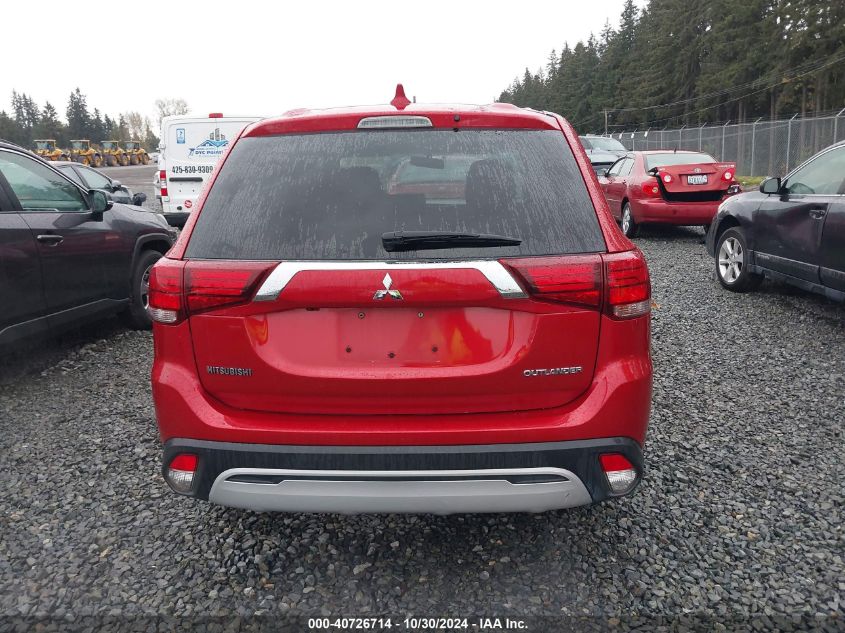 2019 Mitsubishi Outlander Es VIN: JA4AD2A3XKZ037336 Lot: 40726714