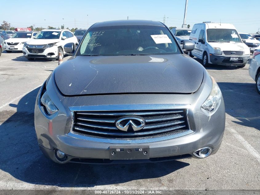 2016 Infiniti Qx70 VIN: JN8CS1MU2GM670344 Lot: 40726724