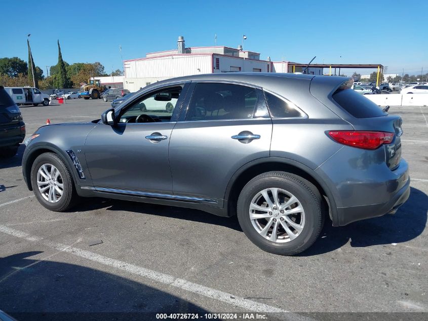 2016 Infiniti Qx70 VIN: JN8CS1MU2GM670344 Lot: 40726724