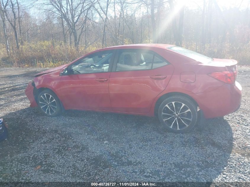 2018 Toyota Corolla Se VIN: 2T1BURHE7JC108236 Lot: 40726727