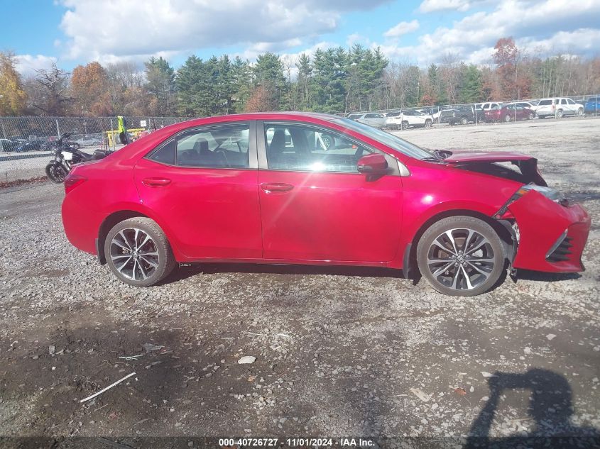 2018 Toyota Corolla Se VIN: 2T1BURHE7JC108236 Lot: 40726727