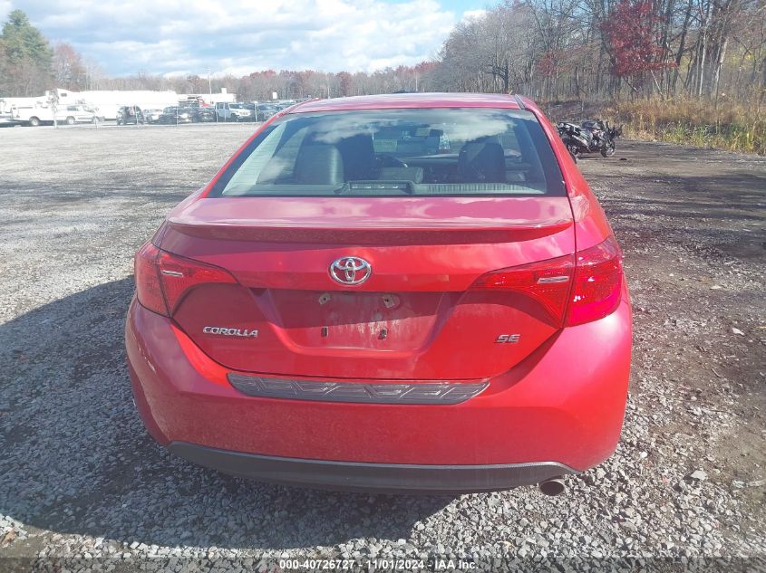 2018 Toyota Corolla Se VIN: 2T1BURHE7JC108236 Lot: 40726727