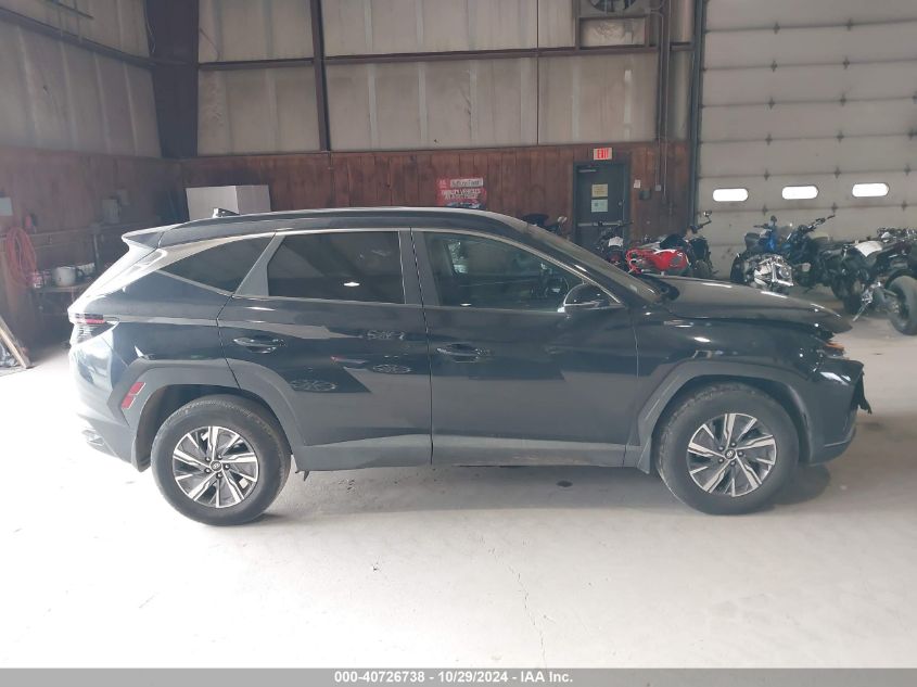 2022 Hyundai Tucson Hybrid Blue VIN: KM8JBCA10NU063912 Lot: 40726738