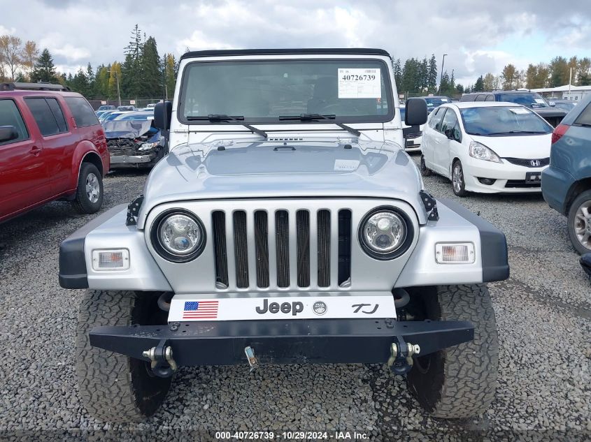 2005 Jeep Wrangler X VIN: 1J4FA39S95P365170 Lot: 40726739