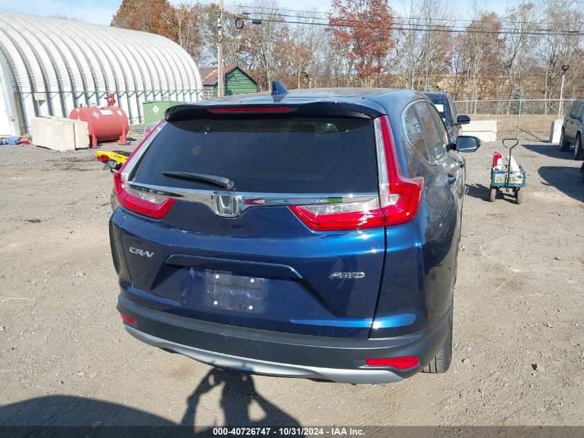 2018 Honda Cr-V Ex VIN: 2HKRW2H52JH673426 Lot: 40726747