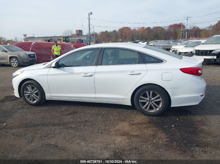 2017 Hyundai Sonata Se VIN: 5NPE24AF9HH535546 Lot: 40726751