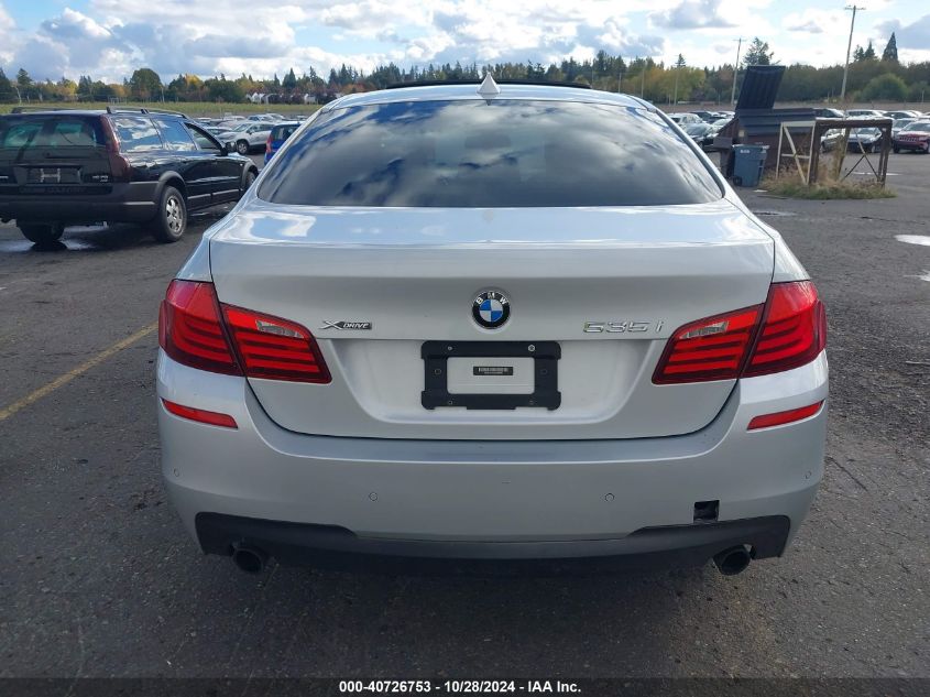 2013 BMW 535I xDrive VIN: WBAFU7C52DDU68970 Lot: 40726753