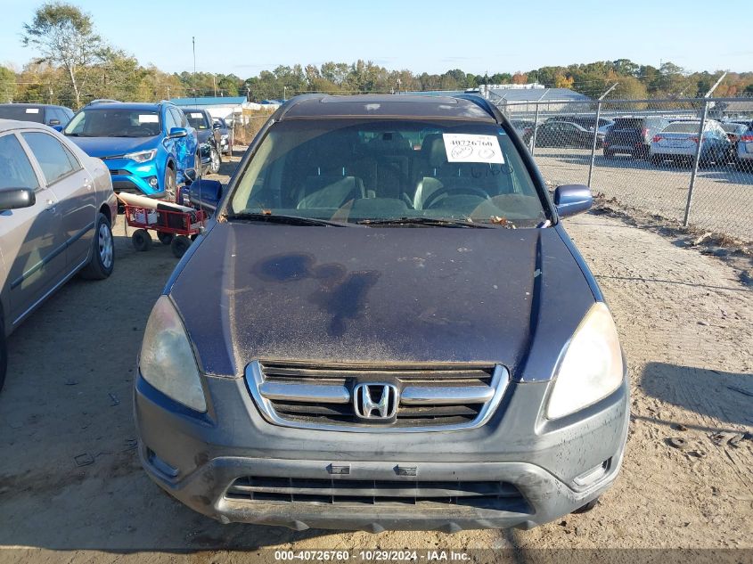 2003 Honda Cr-V Ex VIN: SHSRD78893U114575 Lot: 40726760