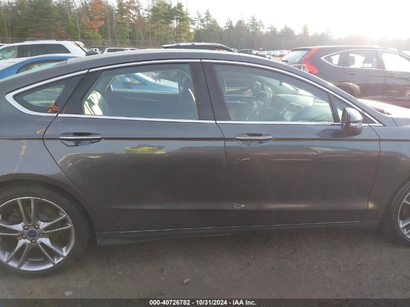 2015 FORD FUSION TITANIUM - 3FA6P0K98FR273462