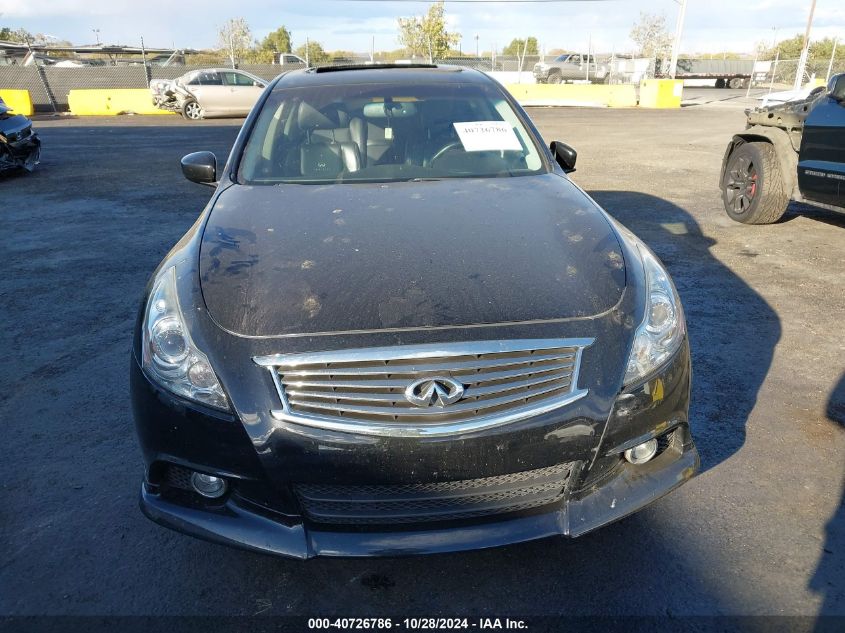 2012 Infiniti G37 Limited Edition VIN: JN1CV6AP5CM621862 Lot: 40726786